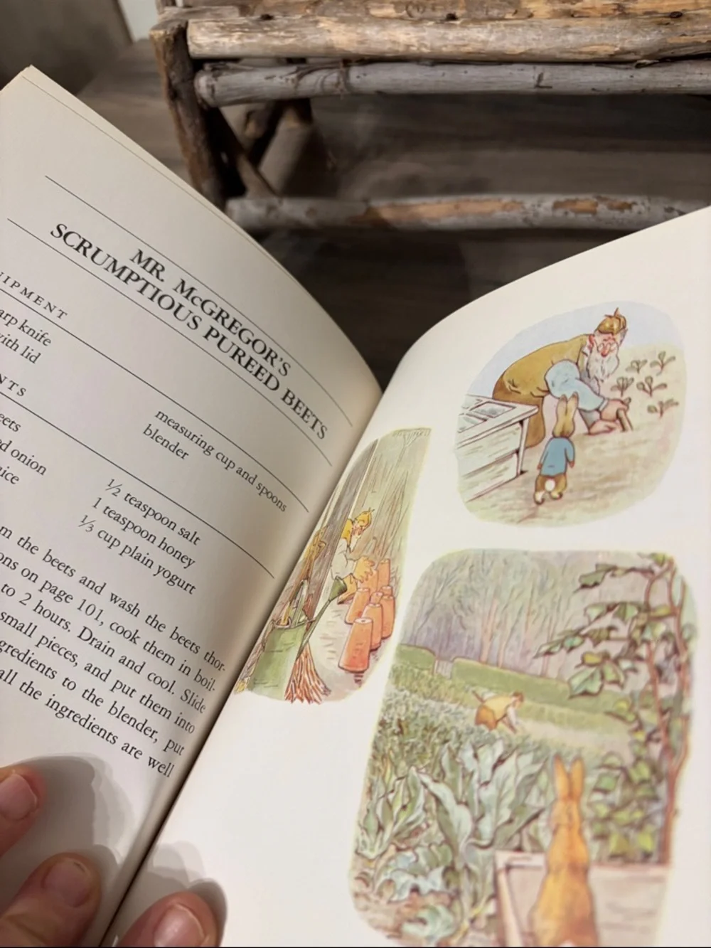 Vintage Peter Rabbit's Natural Food Cookbook by Arnold Dobrin 1977 Pre Owned